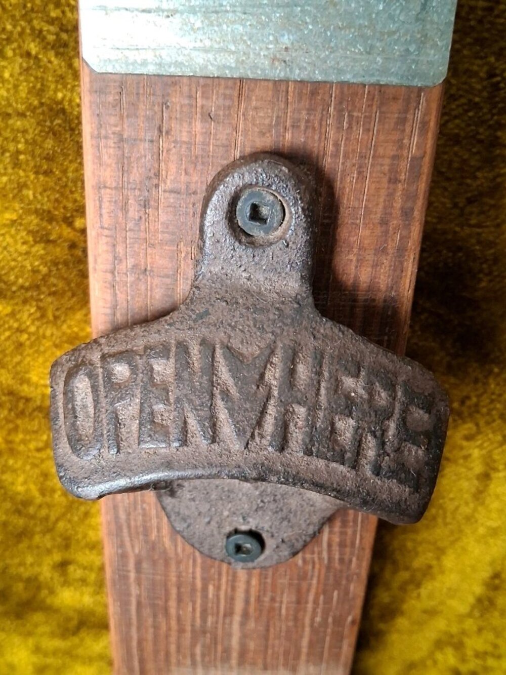 Handmade Wine Barrel Wood Bottle Opener Rustic Barware Bar Restaurant Mancave - Picture 6 of 13